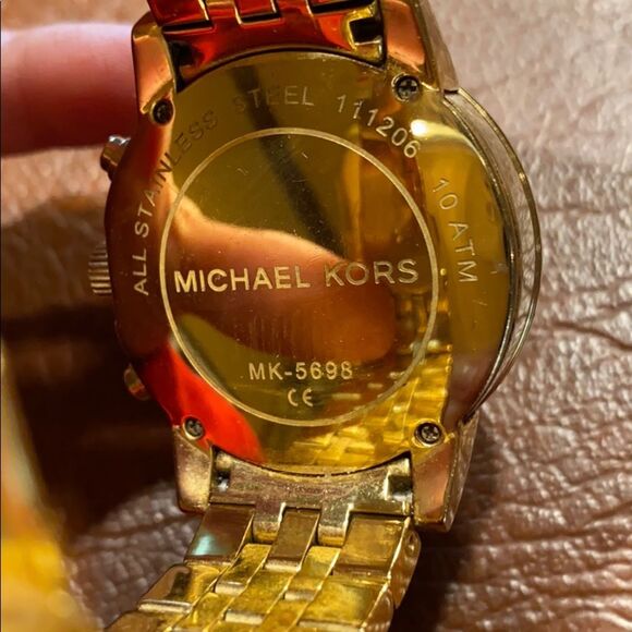 MICHAEL KORS Gold Ritz Watch MK5698 - Picture 6 of 6